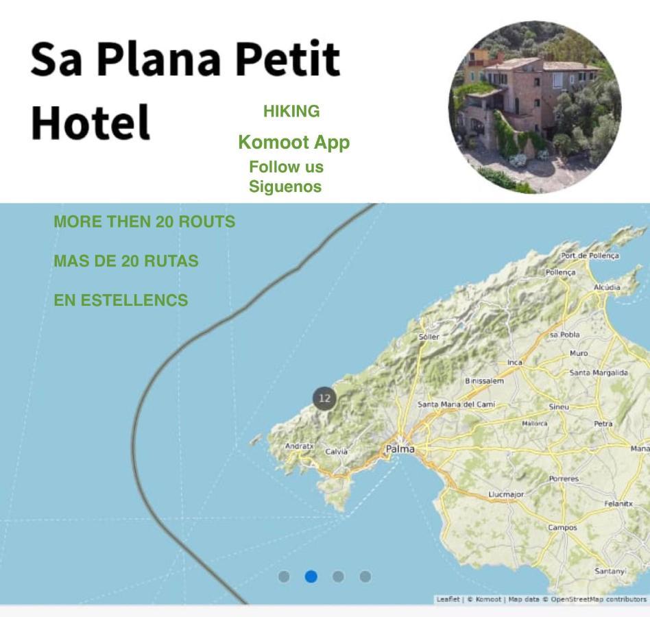 Sa Plana Petit Hotel Estellencs  Buitenkant foto